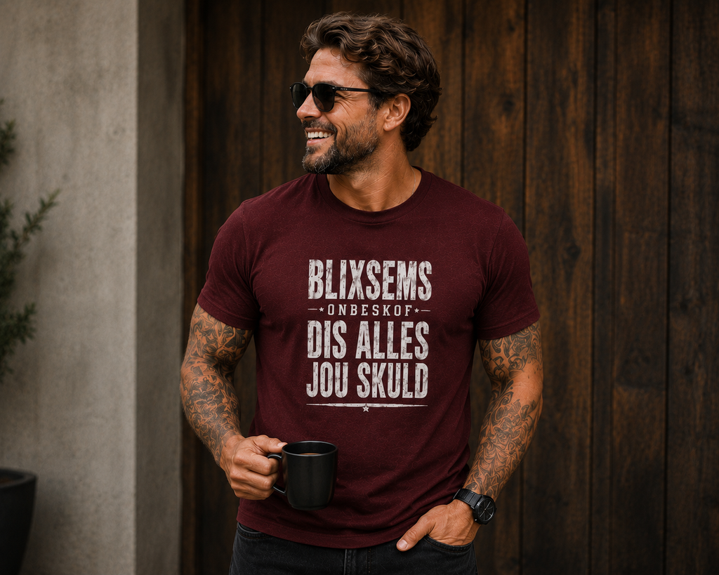 Dis alles jou skuld Mens Tees S-L