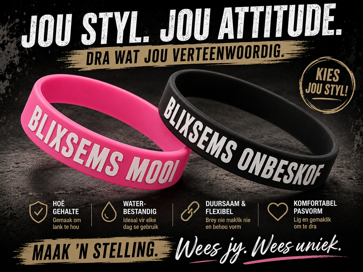 Blixsems Rubber Bracelets