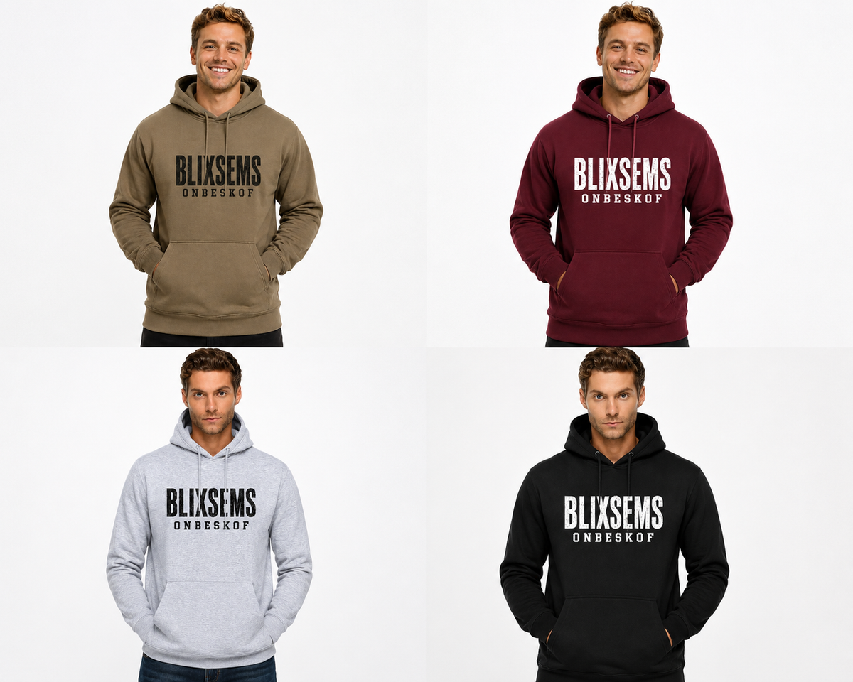Blixsems Onbeskof-Mens Hoodies