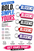Blixsems 3D keyring