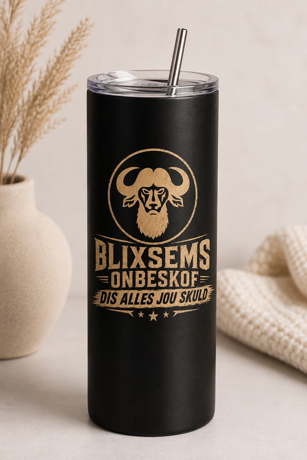 Blixsems Onbeskof Mens Tumbler