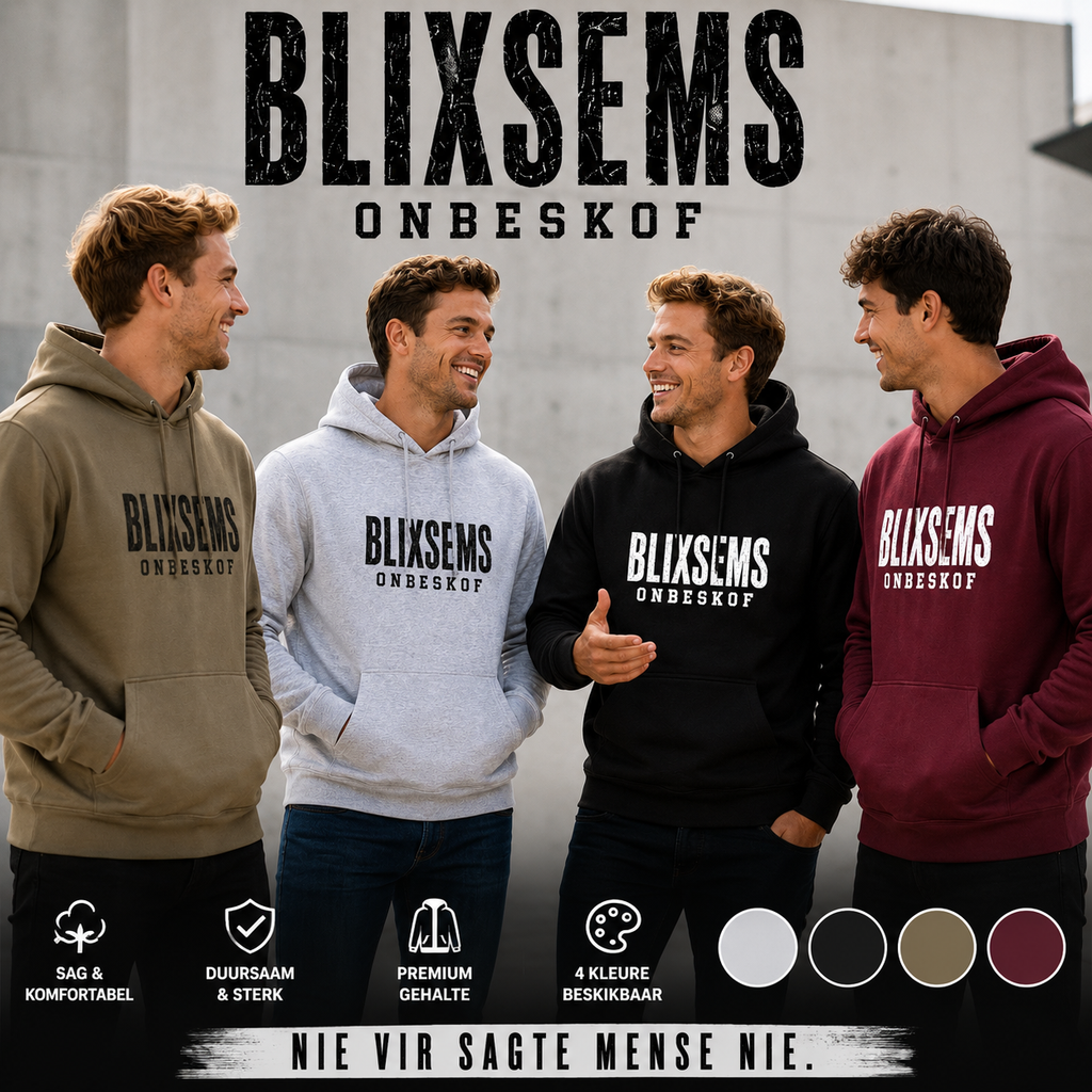 Blixsems Onbeskof-Mens Hoodies