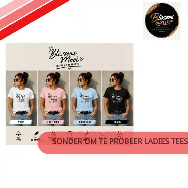 Sonder Om te probeer Ladies Tees XL-5XL by@Outfy