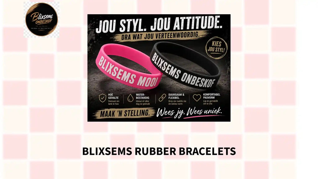 Blixsems Rubber Bracelets by@Outfy